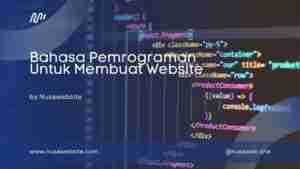 Bahasa Pemrograman Untuk Website