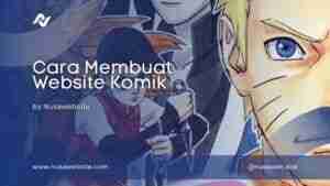 cara membuat website komik