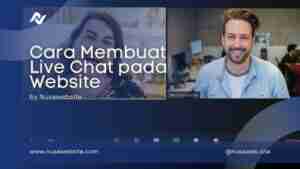 live chat pada website