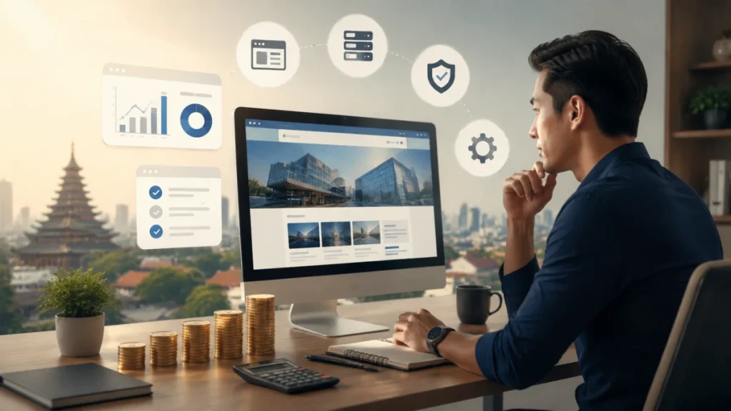 berapa biaya membuat website bisnis - featured image