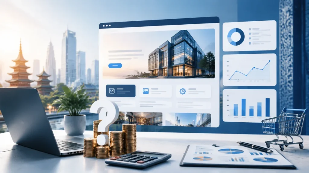 berapa biaya membuat website bisnis - featured image