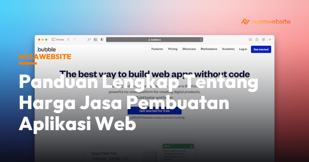 Panduan Lengkap Tentang Harga Jasa Pembuatan Aplikasi Web