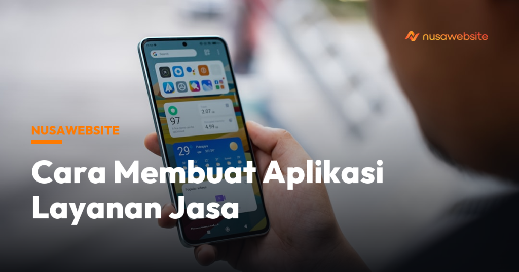 Cara Membuat Aplikasi Layanan Jasa