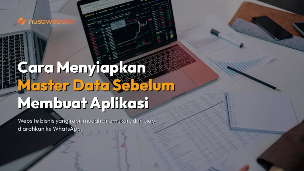 Persiapan master data sebelum membuat aplikasi — panduan langkah demi langkah untuk bisnis