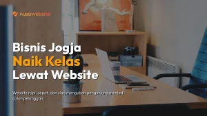 Featured image jasa pembuatan web jogja dengan Pexels dan single dark overlay 40 persen