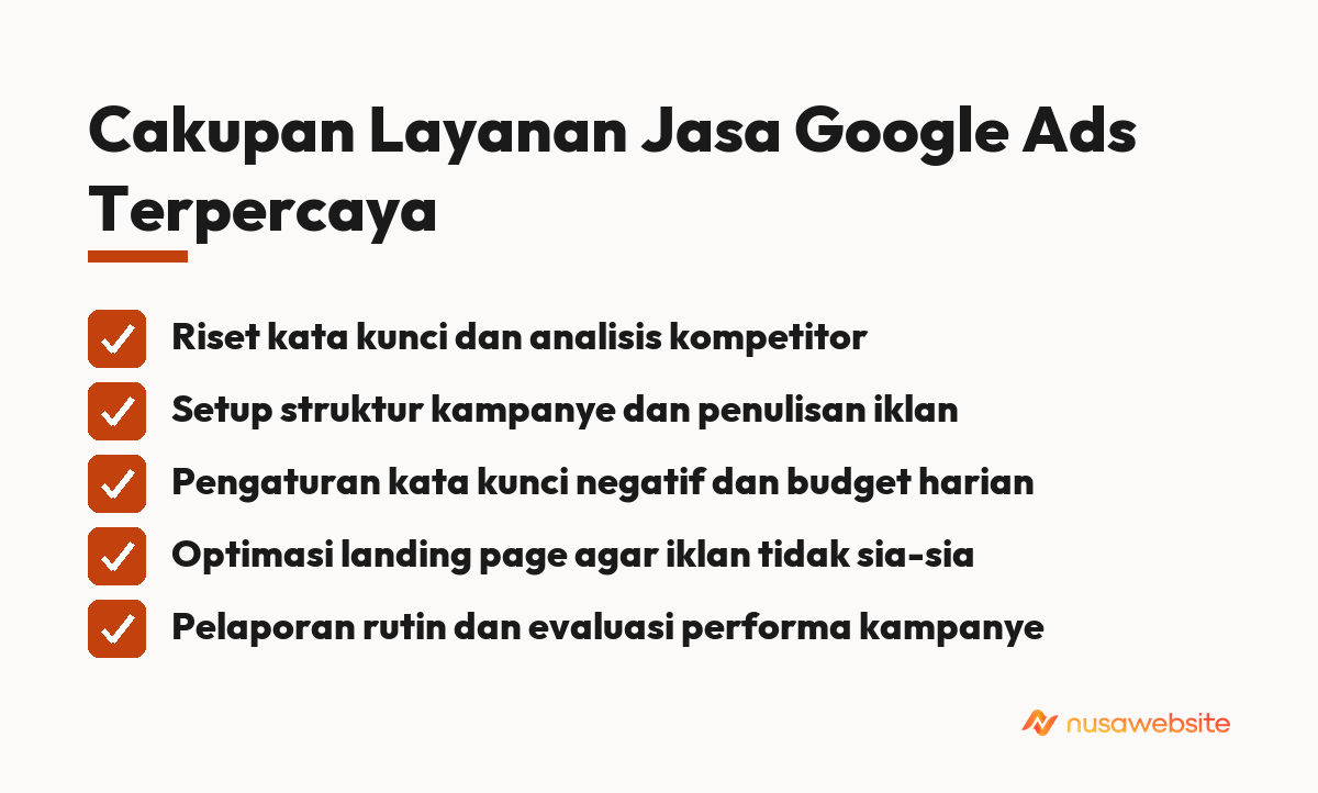 jasa google ads terpercaya
