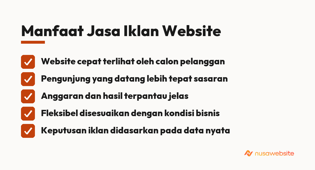 jasa iklan website