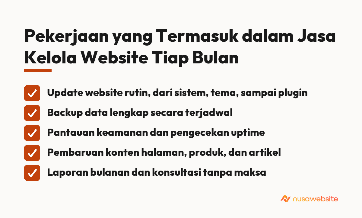 jasa kelola website