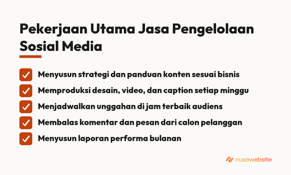 jasa pengelolaan sosial media