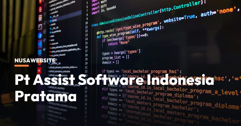 Pt Assist Software Indonesia Pratama